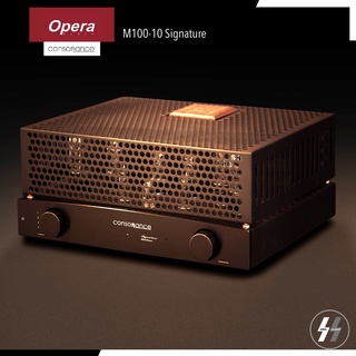 แอมป์หหลอด | Opera/consonance - M100-10 Signature | Vacuum Tube 6CA7EH x 4 | 35 Watt (RMS) (โปรดเช็คสต๊อก)