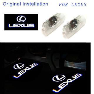 2PCS   เล็กซัส ไฟต้อนรับรถยนต์ ไฟ   สวิตช์อัตโนมัติ ภาพ HD  For LEXUS RX ES GX LS LX IS RX300