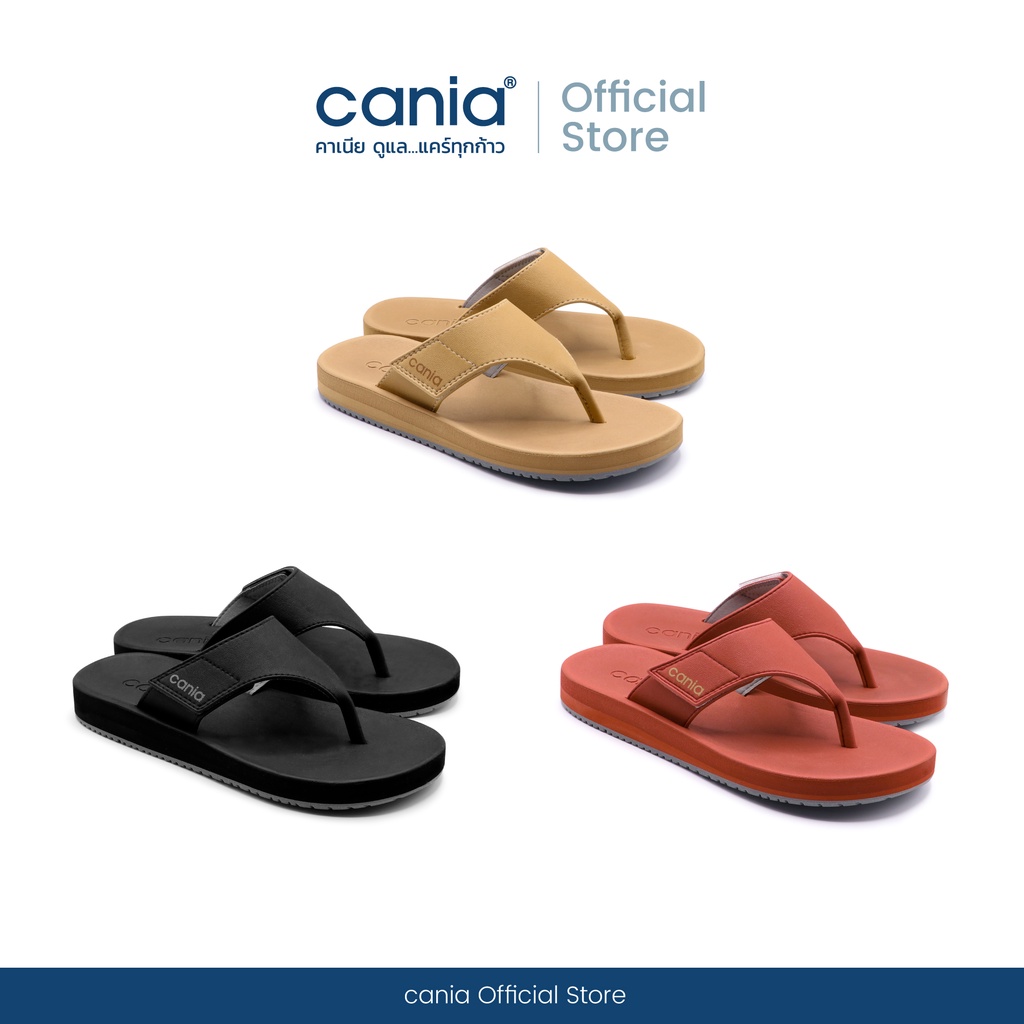 cania คาเนีย รองเท้าแตะหนีบหญิง รุ่น CW11396 Size 36-39