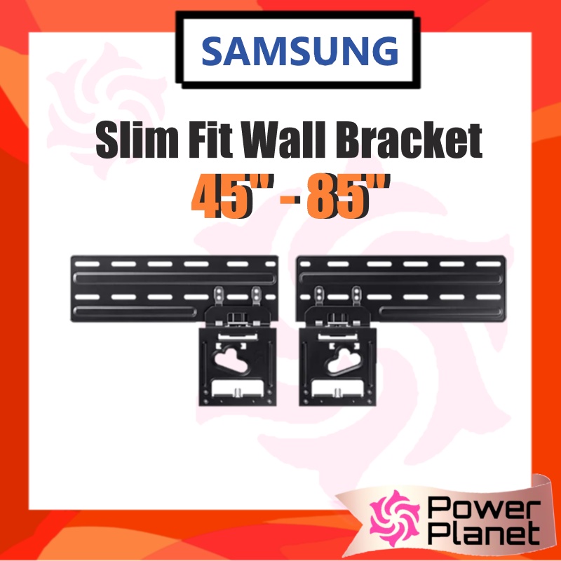 แบร็คเก็ตติดผนัง Samsung Slim Fit 43 นิ้ว - 85 นิ้ว 2021 QLED สําหรับ AU9000, AU8000 Series WMN-A50EB/XY
