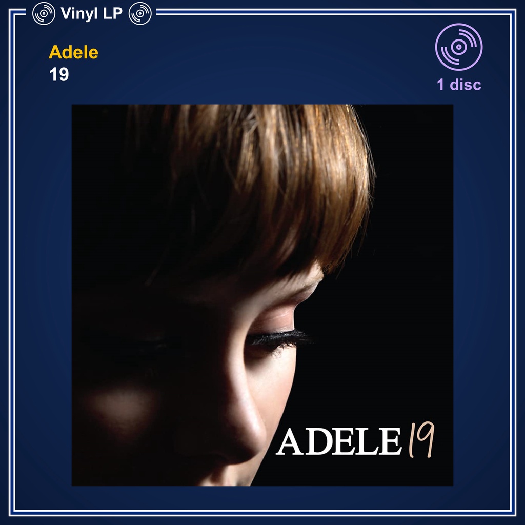 [แผ่นเสียง Vinyl LP] Adele - 19 [ใหม่และซีล SS]