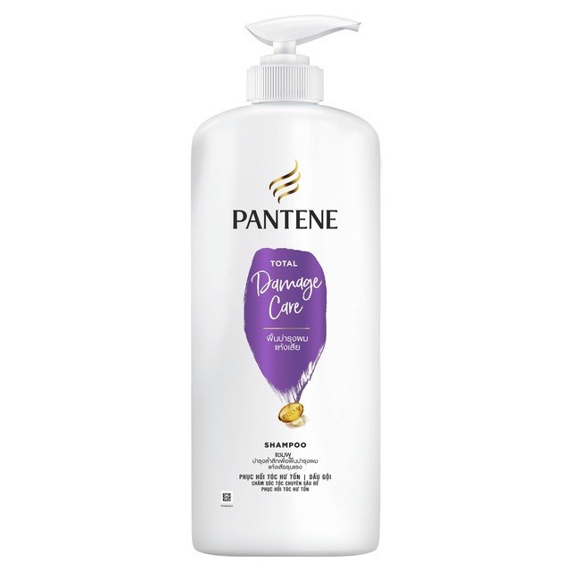 XQ Pantene Shampoo Total damage care 1200ML. (purple)