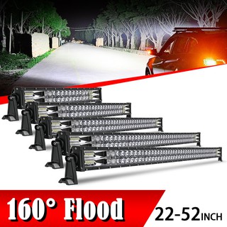 หลอดไฟ 620 W Led Light Bar 12 V 24 V 22 นิ้ว 32 นิ้วสําหรับรถบรรทุกรถแทรกเตอร์ Off Road 4X4