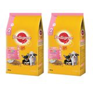 Pedigree Small Breed Puppies Food (3-12 mth old) Milk Flavor 430g (2 Bags) อาหารสุนัข เพดดีกรี สำหรับ ลูกสุนัขพันธุ์เล็ก