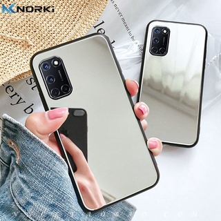 เคสโทรศัพท์มือถือ พร้อมกระจกแต่งหน้า หรูหรา สําหรับ Oppo A7 A7X AX7 A5S A12 A16 A79 A54 A55 A74 A94 A95 A9 2020 A5 2020 A92 A52 A53 2020 A9 A59 F11 Pro F1S F3 F5 F7 A3 F9