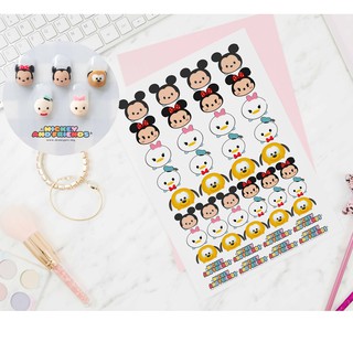 สติ๊กเกอร์ติดเล็บลอกลายน้ำลาย Disney tsum tsum