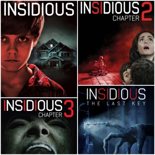 [DVD HD] วิญญาณตามติด ครบ 4 ภาค-4 แผ่น Insidious 4-Movie Collection (มีพากย์ไทย/ซับไทย-เลือกดูได้)