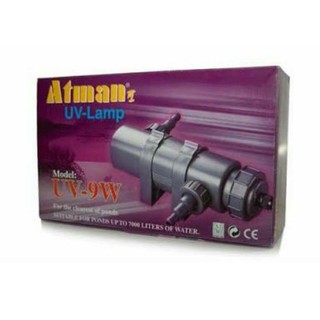 หลอด UV ฆ่าเชื้อโรคในน้ำ ยี่ห้อ ATMAN รุ่น UV Lamp 9 W.