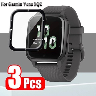 ฟิล์มกันรอยหน้าจอ แบบเต็มจอ สําหรับ Garmin Venu SQ2 Smart Watch (ไม่ใช่กระจก)