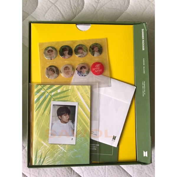 BTS SUMMER PACKAGE 2017 เซลฟี่บุ๊ค V - sawol - ThaiPick