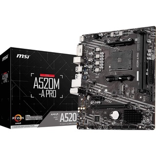 M/B MSI A520M-A PRO Gaming AMD AM4