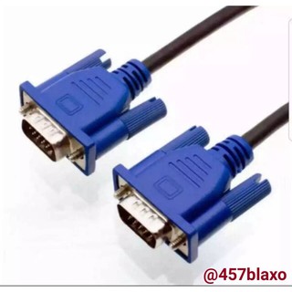 สาย VGA M/M 1.5เมตร (หัวสีน้ำเงิน สายดำ)