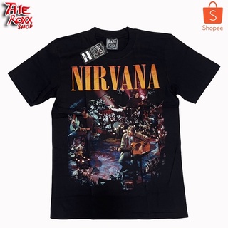 เสื้อยืดคอกลมเสื้อวง  Nirvana MS-157 เสื้อวงดนตรี เสื้อวงร็อค เสื้อนักร้องS-4XL