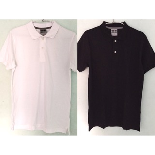 Sale! POLO สีขาว/สีดำ