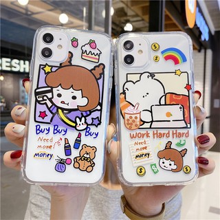 เคสโทรศัพท์ TPU แบบนิ่ม 13 13PRO 13PROMAX 12 Pro Max 11 8plus 7plus 6 6s Plus 7 8 XR X XS Max SE 11Pro ##806