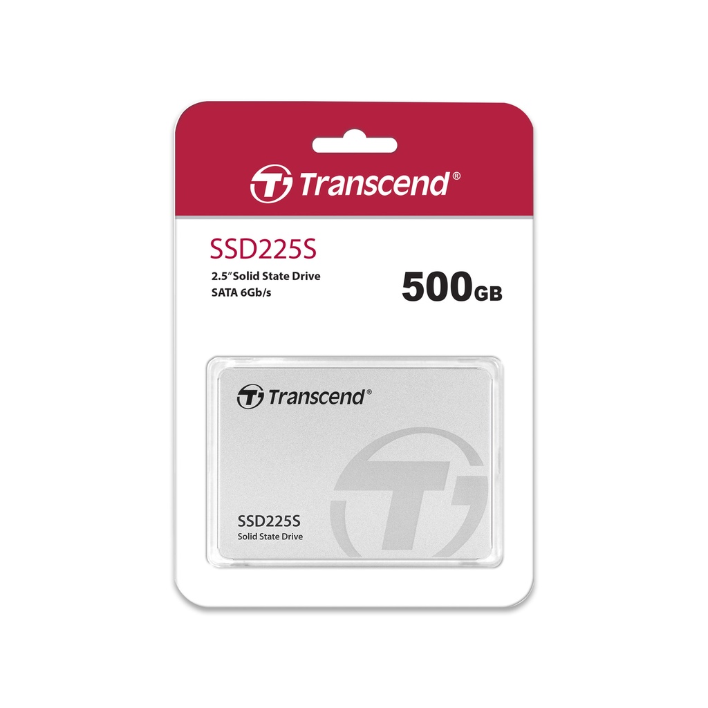 Transcend SSD225S 500GB SATA III รับประกัน 3ปี หรือ**รับประกันไม่เกิน 180 TBW **มีใบกำกับภาษี- TS500