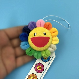 Takashi Murakami เข็มกลัด จี้ตุ๊กตา Kiki Kaikai สีรุ้ง