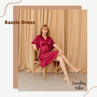 Razzle Dress ชุดเดรส แขนบาน งานแต่ง sundayvibes.bkk