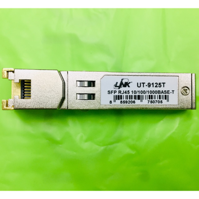 UT-9125T SFP RJ45 10/100/1000 Base-T Link คอปเปอร์ อาร์เจ45 10/100 ออกใบกำกับภาษีได้