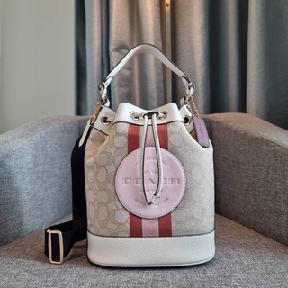 COACH DEMPSEY DRAWSTRING BUCKET BAG