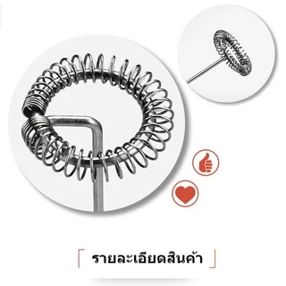 เครื่องตีฟองนมไฟฟ้า เครื่องตีฟองนม ที่ตีฟองนมไร้สาย Household พกพาสะดวก อุปกรณ์ทำขนม ที่ตีฟองนมไฟฟ้า