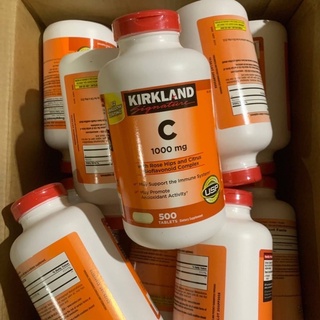 Kirkland Vitamin C 1000 mg หมดอายุ 01/2024 (500 เม็ด)