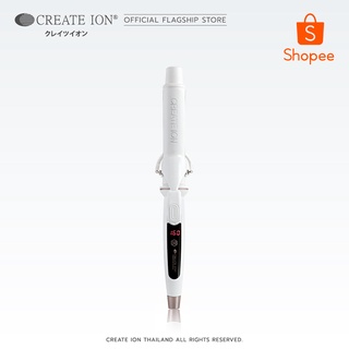 [โค้ด CREATE99 ลด 360.-] CREATE ION เครื่องม้วนผม Elemea Curl 32mm