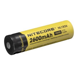 ถ่านชาร์จ Nitecore NL1826 18650 2600mAh 3.7V 1 ก้อน