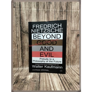 หนังสือภาษาอังกฤษ Beyond Good And Evil Book By Friedrich Nietzche