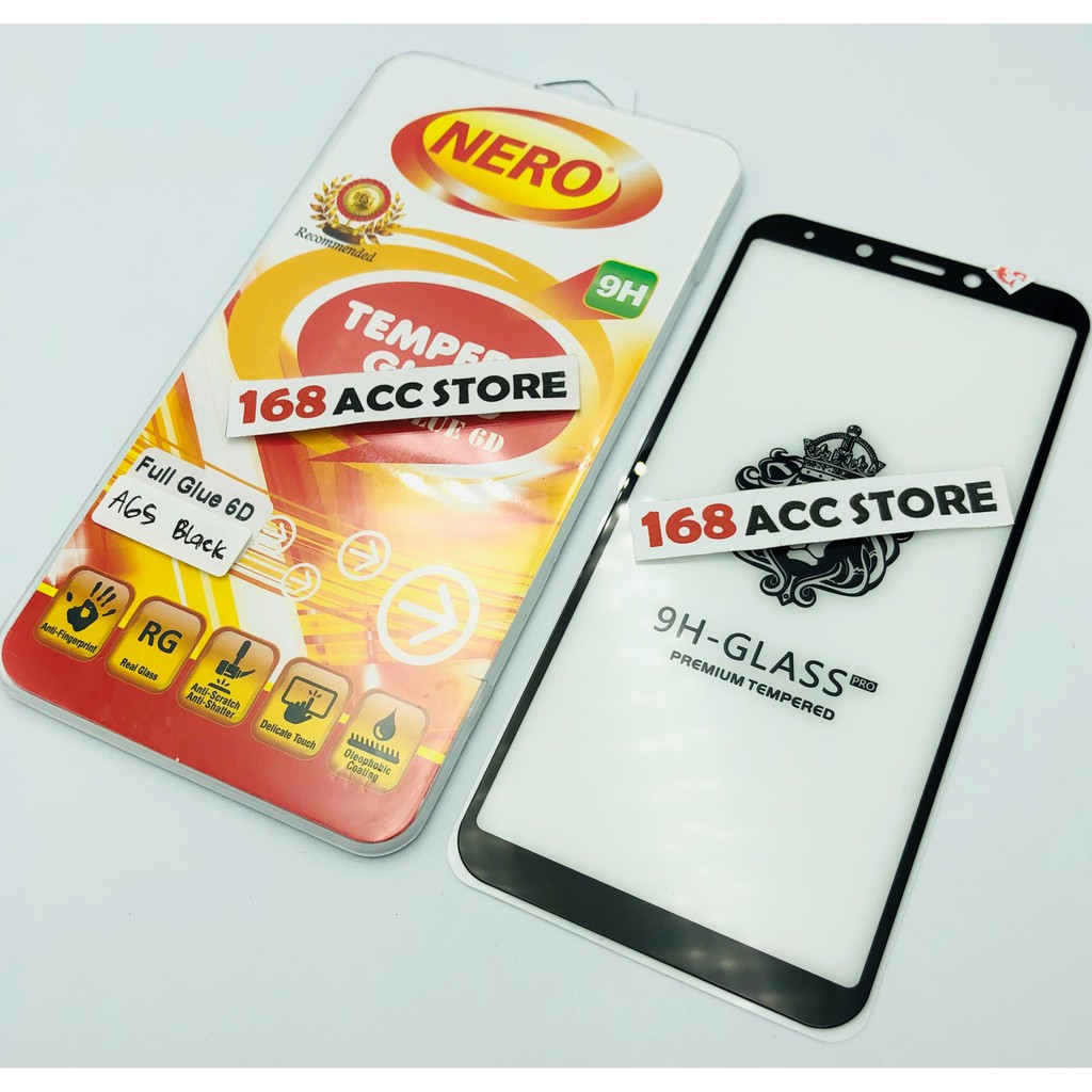 ฟิล์มกระจกนิรภัย SAMSUNG A6S FULL GLUE / SCREEN GUARD SAM A6S FULL GLUE