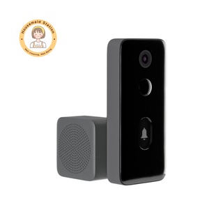 Xiaomi Smart Doorbell 3 กล้อง180 ° Field Of View 2K HD ความละเอียด AI Humanoid การรับรู้ระยะไกล real-Time