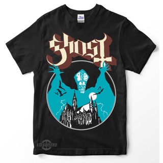 เสื้อยืด หนังกลับ พรีเมี่ยม พิมพ์ลายผี OPUS EPONYMOUS สไตล์วินเทจ