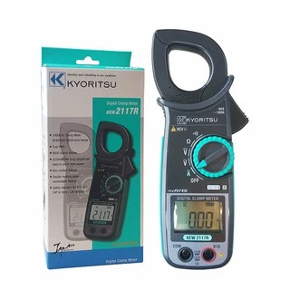 Kyoritsu Digital Clamp Meter KEW 2117R True RMS พร้อม การวัดไฟแบบไม่สัมผัส สินค้าของแท้100% ออกใบกำกับภาษีได้