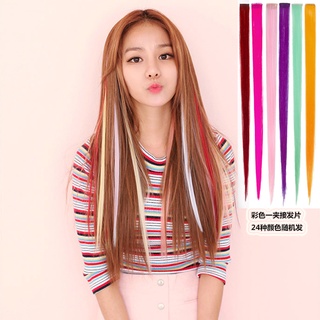 พร้อมส่ง วิกผมยาวตรง แบบแขวน ระบายอากาศ 70 ซม. สีเทาเงิน สําหรับผู้หญิง