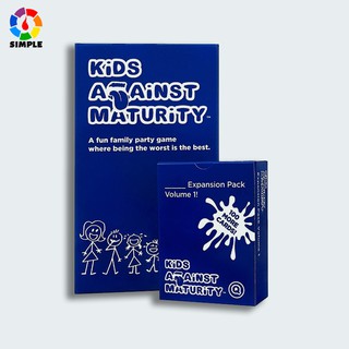 Kids Against Maturity: Card Game for Kids and Humanity, Super Fun Hilarious for Family Party Game Night
