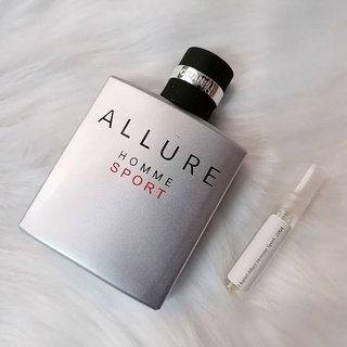 [🎀100%สปอตของแท้ ✅จัดส่งที่รวดเร็ว] Chanel Allure Homme Sport EDT 5ml/10ml