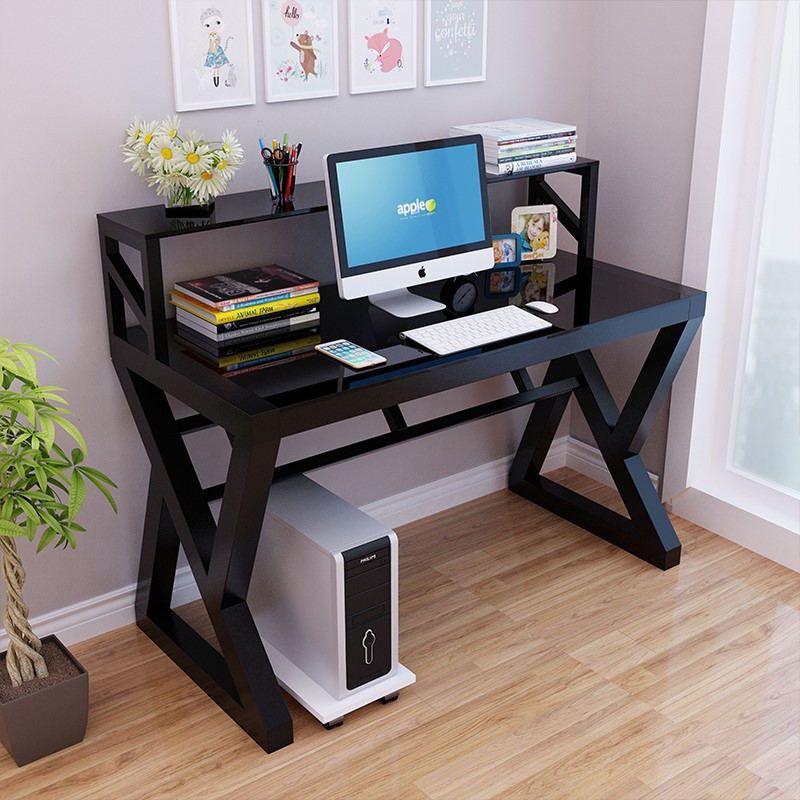 SHEEP 2 layer study table computer desk minimalist table desk office ...