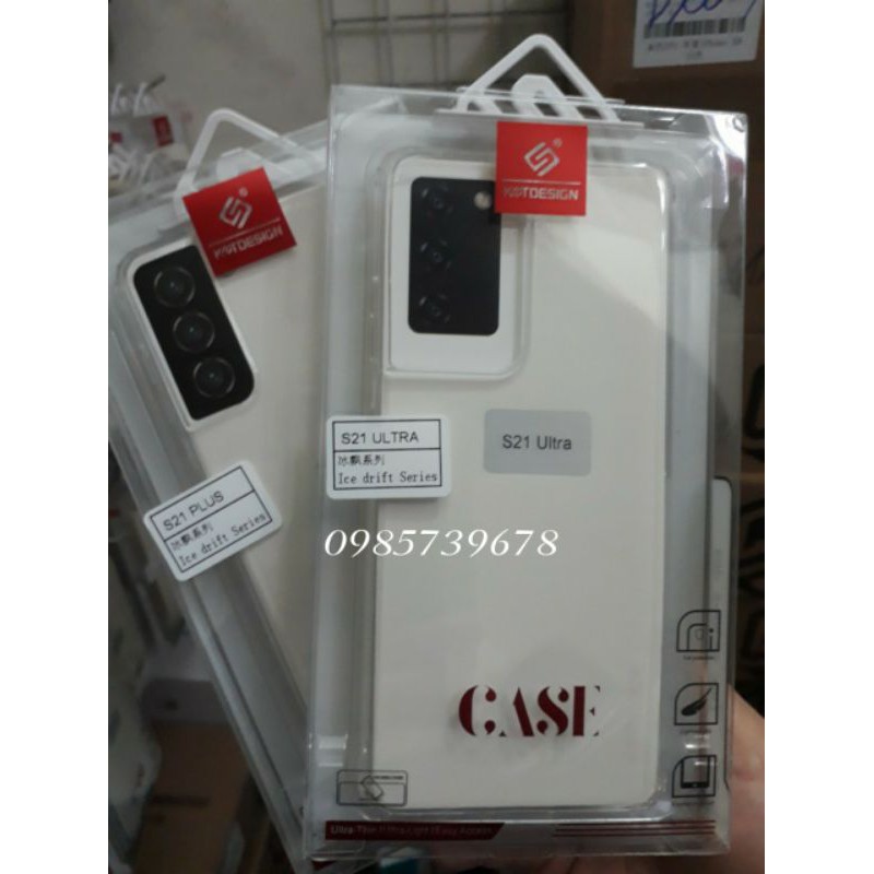 KT DESING samsung S21 PLUS/S21 ULTRA เคสใส