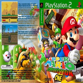 แผ่นเกมส์ PS2 (คุณภาพ) Mario Collection (USA) (เข้าออฟชั่นเปิดเสียงได้)