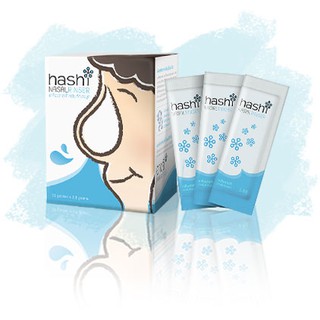 HASHI nasalrinser Refill 30ซอง สีน้ำเงิน