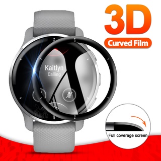 ฟิล์มกันรอยหน้าจอ 3D สําหรับ Garmin Venu 2 Plus SQ Music 2S Garmin Venu2 Plus (ไม่ใช่กระจก)