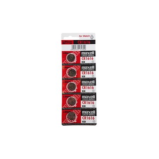 ถ่านกระดุม ถ่านนาฬิกา CR1616 3V 1616 Maxell Calcuator Battery ถ่านกลม นาฟิกา เครื่องคิดเลข