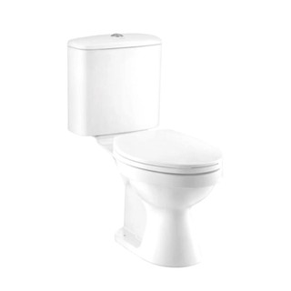 สุขภัณฑ์ 2 ชิ้น COTTO C13440 3/4.5 ลิตร สีขาว 2-PIECE TOILET C13440 3/4.5L WHITE