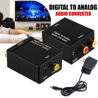 ตัวแปลงสัญญาณ Digital Optical Coaxial เป็นสัญญาณเสียงแบบอนาล็อก Digital Optical Coaxial DIgital To Analog RCA Audio