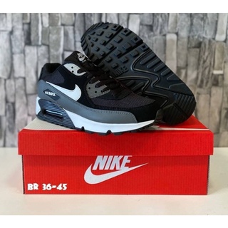 Nike Air Max 90 รองเท้าผ้าใบ รองเท้าไนกี้ แอร์แม็ก90 รองเท้าผ้าใบแฟชั่น ✅พร้อมกล่อง+อุปกรณ์ครบ มีเก็บเงินปลายทาง🚚