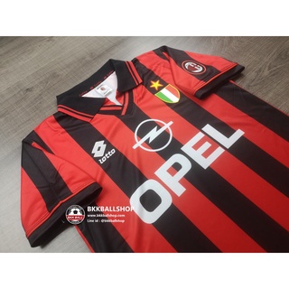 [Retro] - เสื้อฟุตบอล ย้อนยุค AC Milan Home เอซี มิลาน เหย้า 1996/97