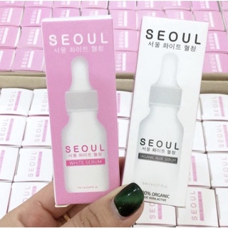 พร้อมส่ง/แท้ เซรั่มโซล หน้าใส  Seoul serum ลดสิวอักเสบ สิวผด สิวอุดตัน รอยดำแดงจากสิว เซรั่มคุณหมอ มี 2 สูตร