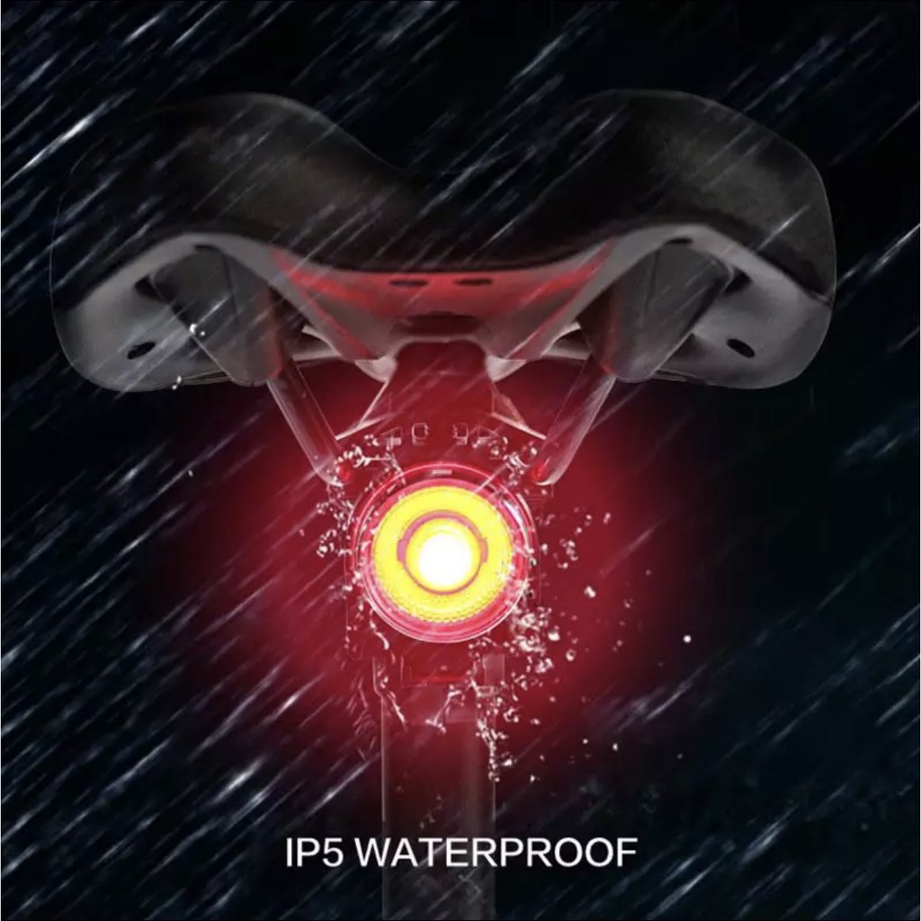 Lee Bicycle：Xlite 100 SMART SENSOR ไฟท้าย ไฟเบรคจักรยาน LED dCg9