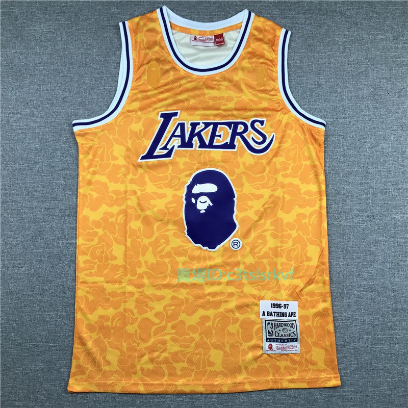 bape lakers jersey kobe