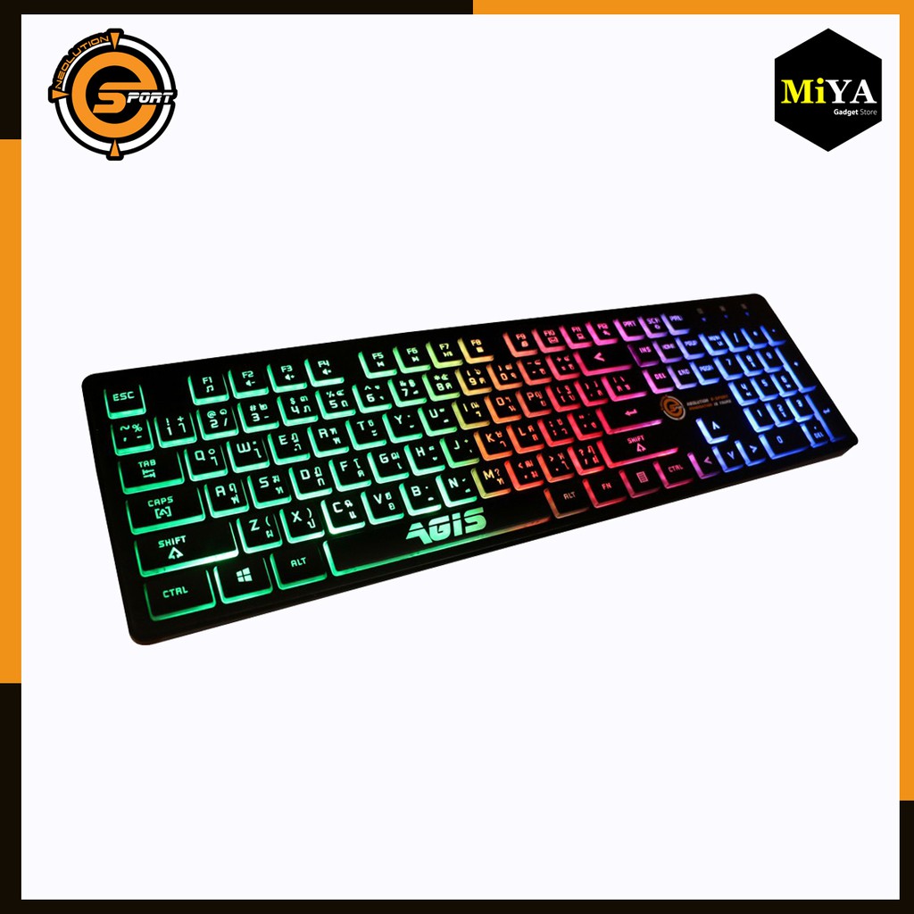 คีย์บอร์ด Neolution E-Sport Gaming Keyboard AGIS รับประกัน 2 ปี